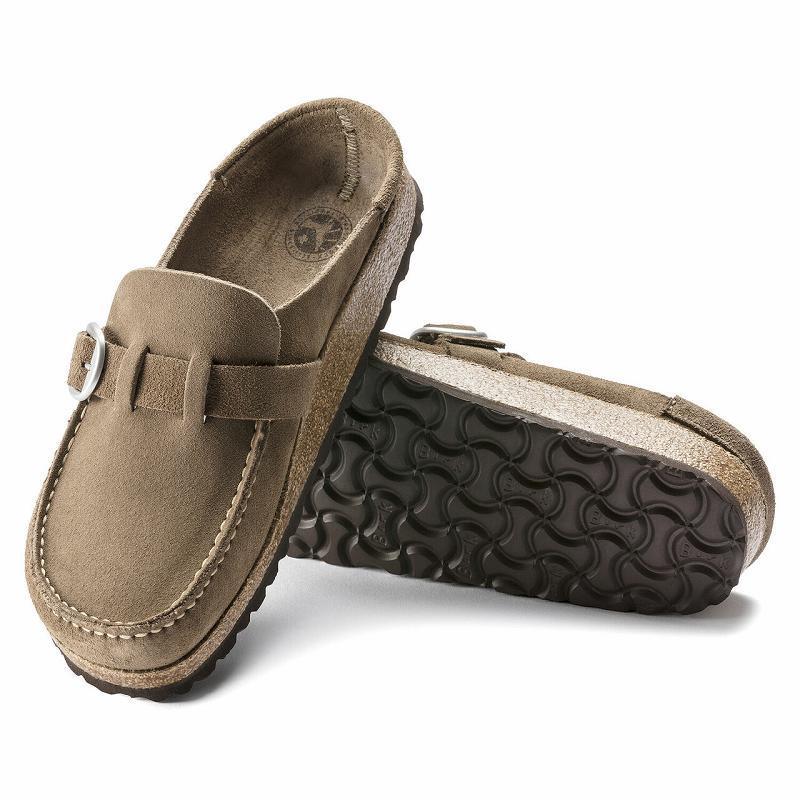 Birkenstock Buckley Ruskind Træsko Dame Brune | DK 289PJJ